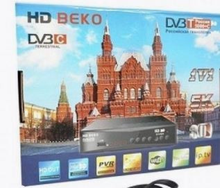 Цифровой TV-тюнер DVB-T2 BEKO SUPER T8000 Wi-Fi+ HD плеер/60