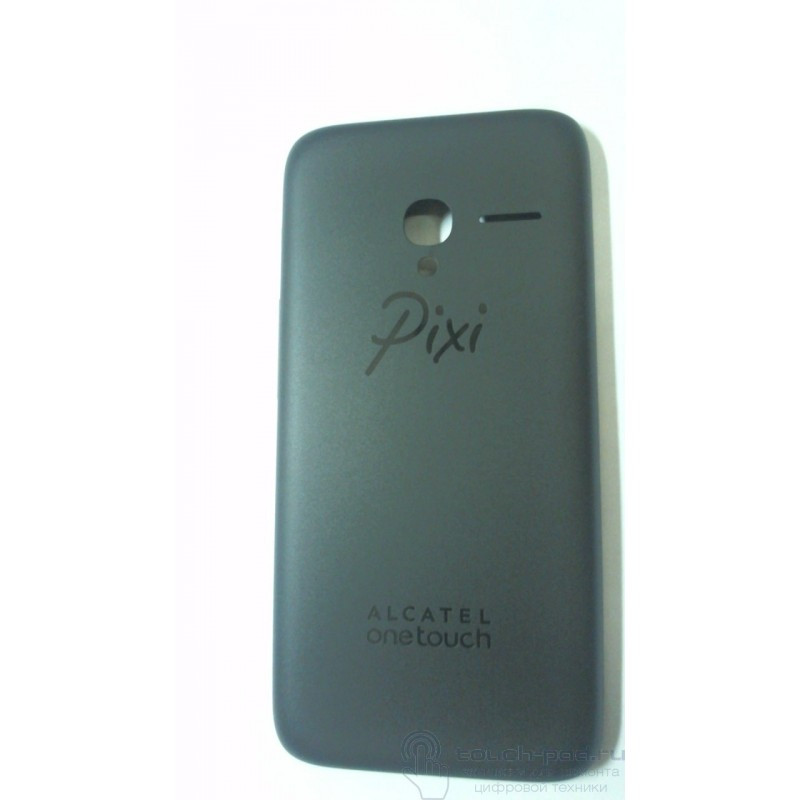 Крышка АКБ для Alcatel 4027D PIXI 3 (4,5) (черный) Оригинал