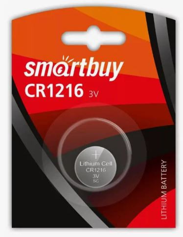 Батарейка Smartbuy CR1216