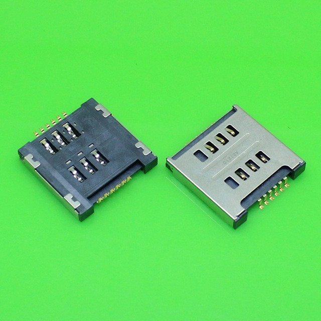 Коннектор SIM для LG E455/E615/P715/T370/T375/D686/D380/D325