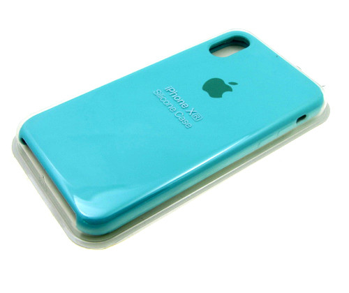 Накладка для HUAWEI Honor 9A, Silicone case, бирюза