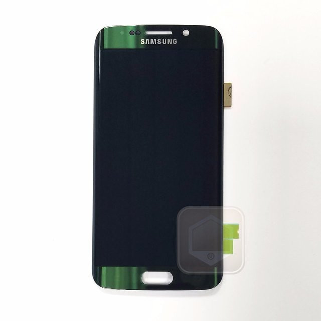 Дисплей для Samsung G925F (S6 Edge) в сборе с сенсором (изумруд)