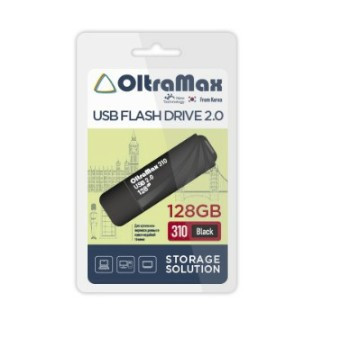 Флеш-накопитель 128Gb OltraMax 310, USB 2.0.
