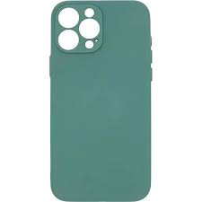 Накладка для Apl IPh 11, SILICONE COVER Soft-touch с защитой камеры, лазурный