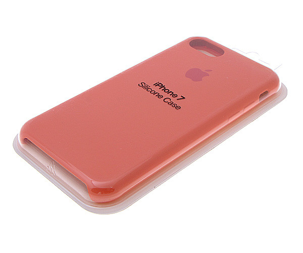 Накладка для SAMSUNG A415F A41, Silicone Case, персик