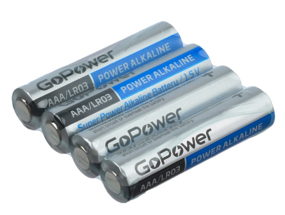 Батарейка GoPower R6 AA Shrink 4 Heavy Duty 1.5V