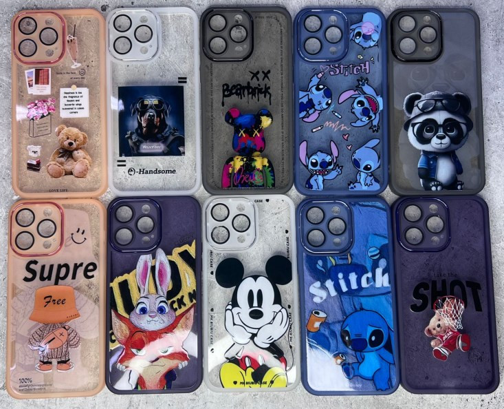 Накладка для HUAWEI Honor X9A,  картинка в ассортименте с защитой камеры