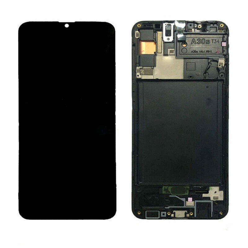 Рамка дисплея для Samsung A307F A30s (черный)