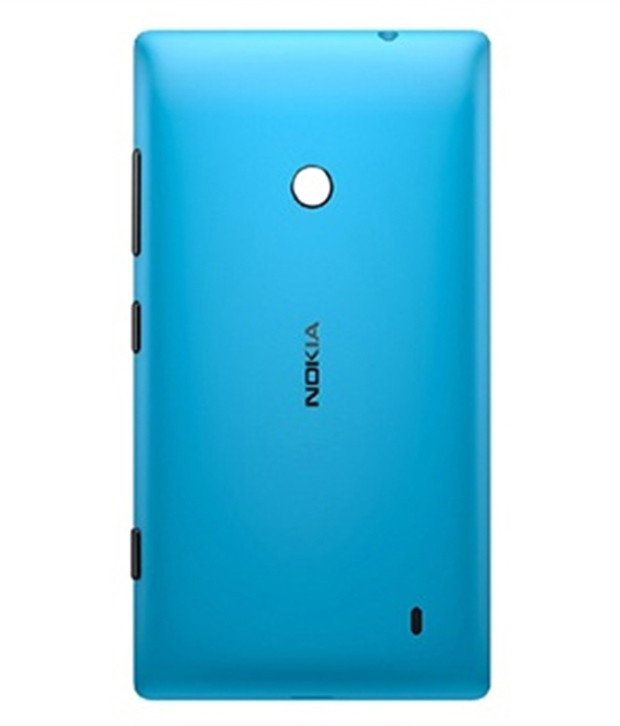 Крышка АКБ для Nokia Lumia 520 (синий) Оригинал