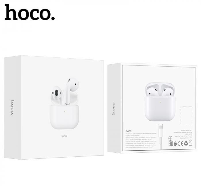 Гарнитура беспроводная HOCO EW03 Plus, 200 мАч