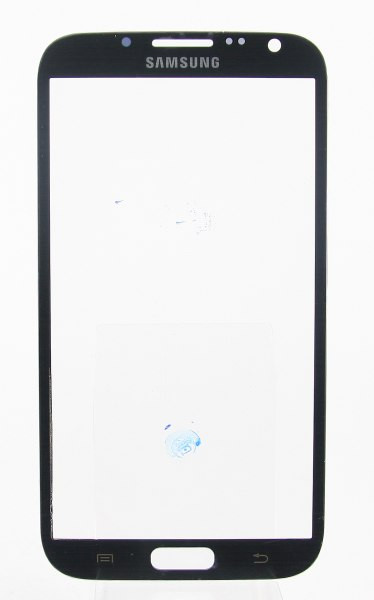 Стекло дисплея для Samsung N7100 (черный)