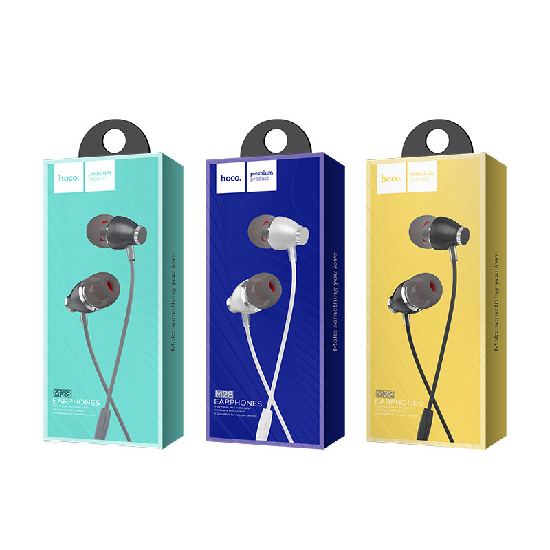 Гарнитура HOCO M28, Ariose Universal Earphone With Mic