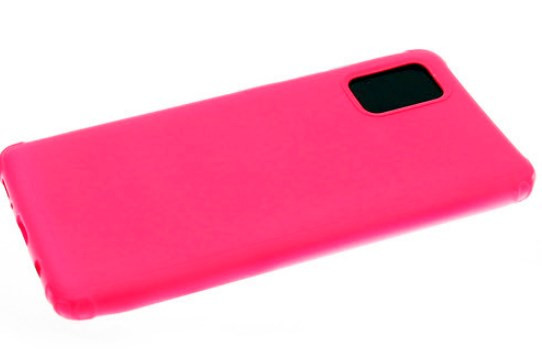Накладка для Samsung A515F A51, противоударная, розовая