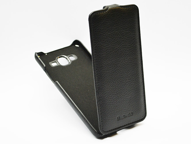 Чехол-книга для SAMSUNG J510F (J5 2016), Armor Case, чёрный, в техпаке