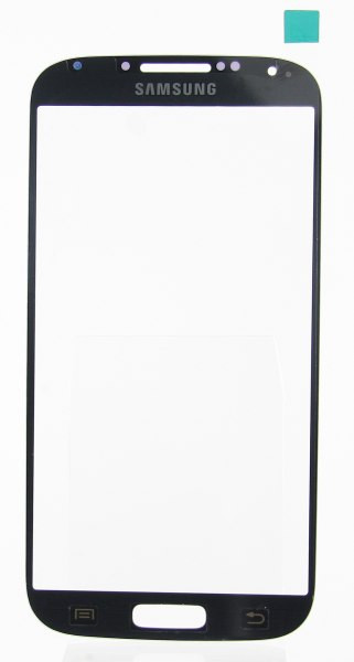 Стекло дисплея для Samsung i9500 (черный) Оригинал