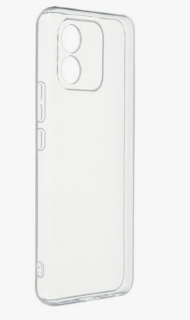 Силикон для REALME C67, с защитой камеры, прозрачный