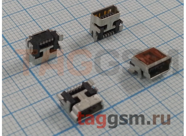 Разъем заряда для HTC BlackBerry 8310 (mini usb)