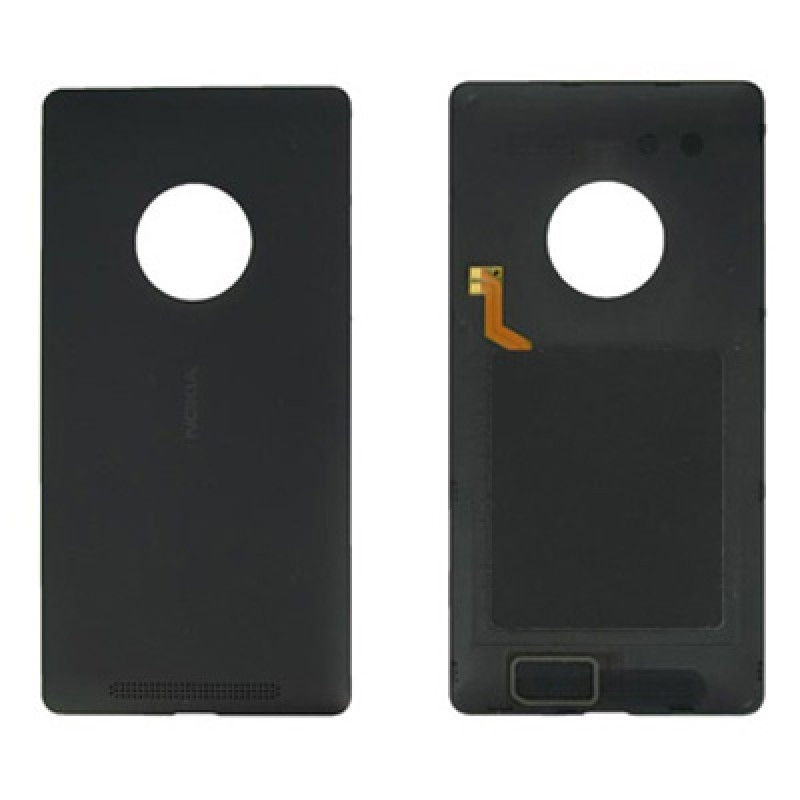 Крышка АКБ для Nokia Lumia 830 (черный) Оригинал