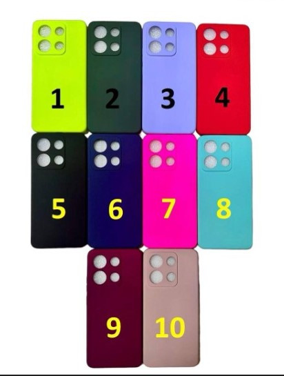 Накладка для SAMSUNG A36, SILICONE COVER Soft-touch, крансый