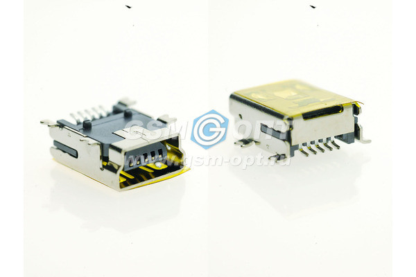 Разъем заряда для GPS-навигаторов Explay/Prestigio/TeXeT/Lexand (крепление на плату) длинный