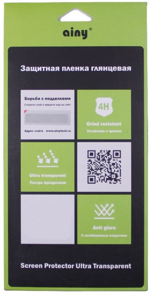 Защитная пленка для ApL iph 6/6S (4.7), Ainy, (на заднюю крышку) (глянцевая)