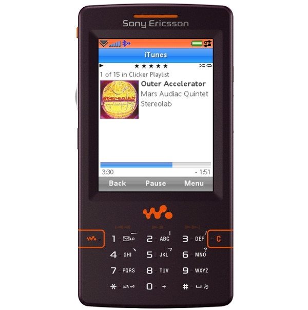 Корпус Оригинал SonyEricsson W950 (фиолетовый)