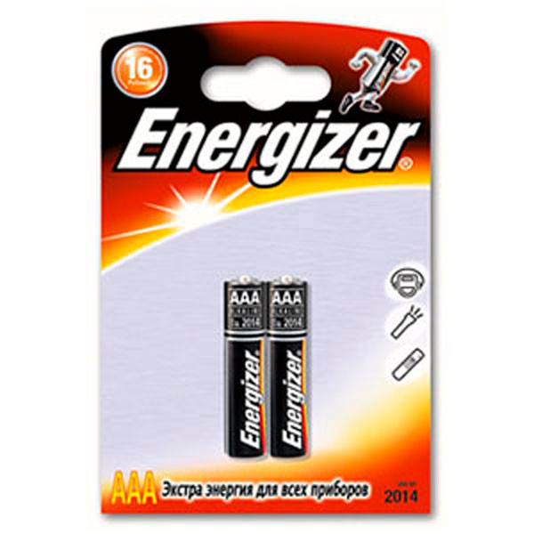Батарейка Energizer LR03 BL2 (E92) /24/ Max/04436 ЦЕНА ЗА НАБОР ИЗ 2ШТ