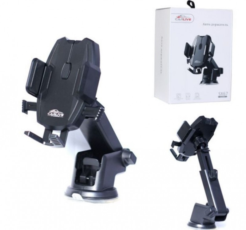 Автодержатель SX67 на панели и на стекло