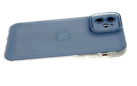 Силикон для REALME C20/C11 2021, Diamond, прозрачно синий