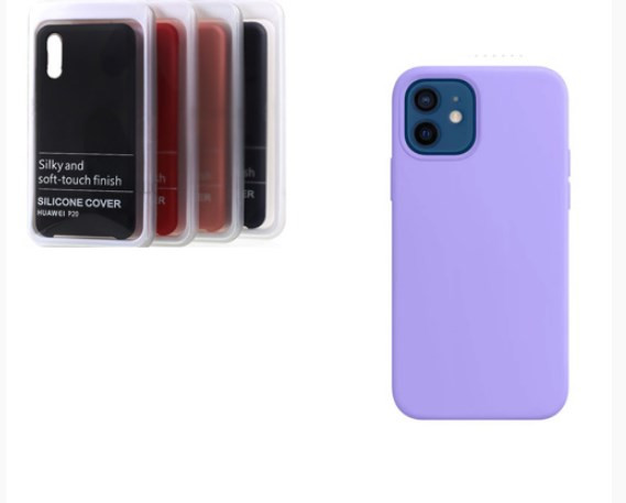 Накладка для REALME 8 8 PRO, SILICONE COVER Soft-touch, лаванда