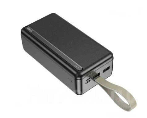 Внешний аккумулятор HOCO DB30B 30000 mAh, 2 USB, micro USB, Type-C, PD, LED