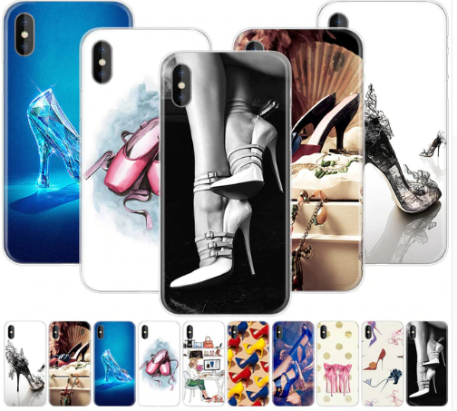 Накладка-пластик для HUAWEI P Smart, Туфли