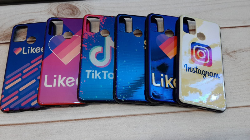 Накладка для Huawei P40 Lite E Y6p Y7p 9C, Соцсети