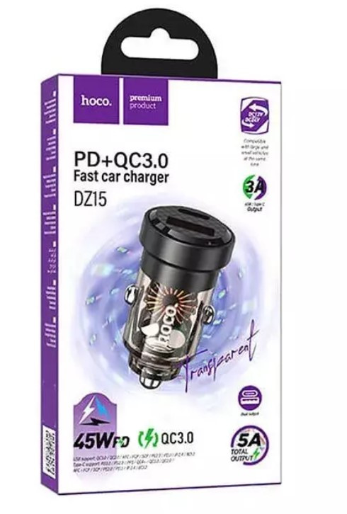 АЗУ HOCO DZ15 PD45W, 3.0