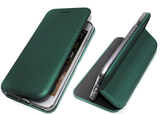 Чехол-книга для Realme C25 C25s C12, Fashion Case, с магнитом, изумруд