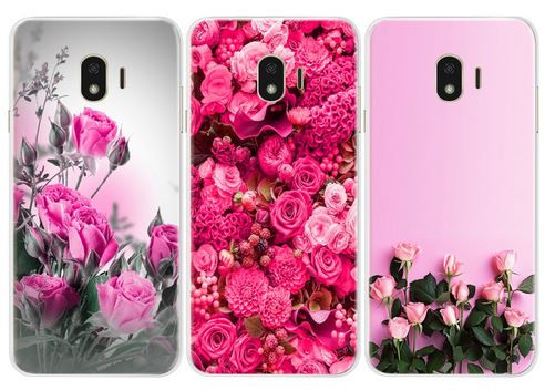 Накладка для SAMSUNG A205F (A20)/A305F (A30), Розочка 4