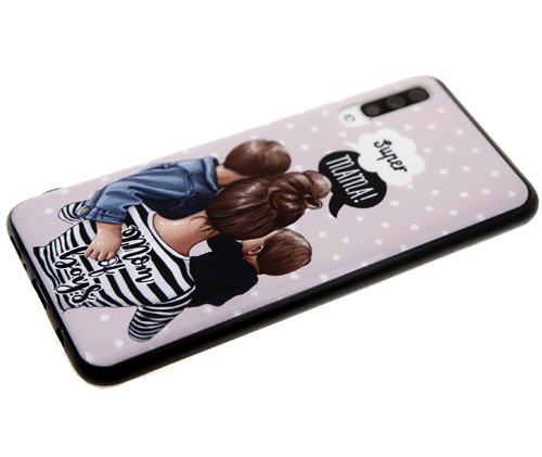 Накладка для SAMSUNG A505F (A50)/A307F (A30s)/A507 (A50s), СП, Девушка с детьми 2