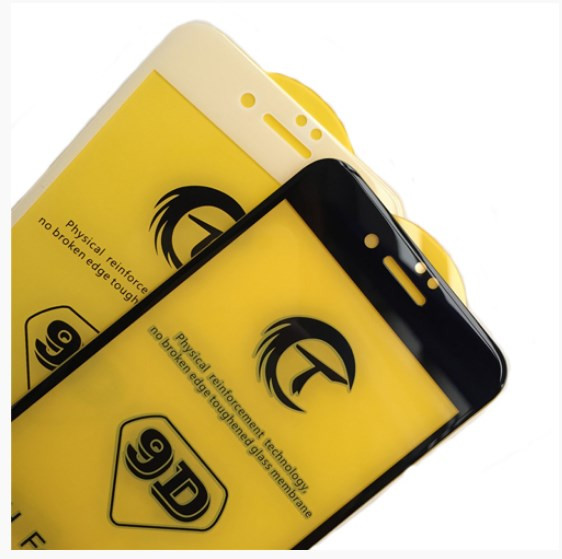 Защитное стекло для Realme 8 Realme 8 Pro, Full glue, с рамкой, черный