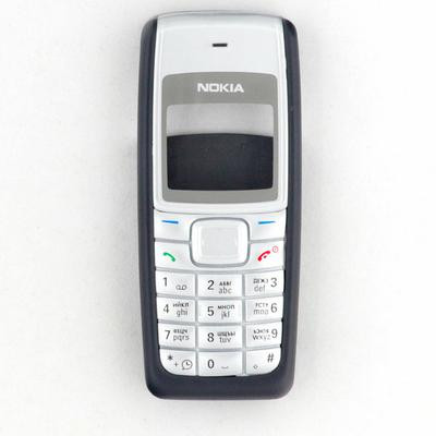 Корпус для Nokia 1110 со средней части + клавиатура (черный)