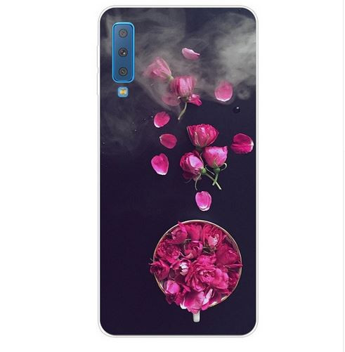 Силикон для SAMSUNG A750 (A7 2018), Розочка 5