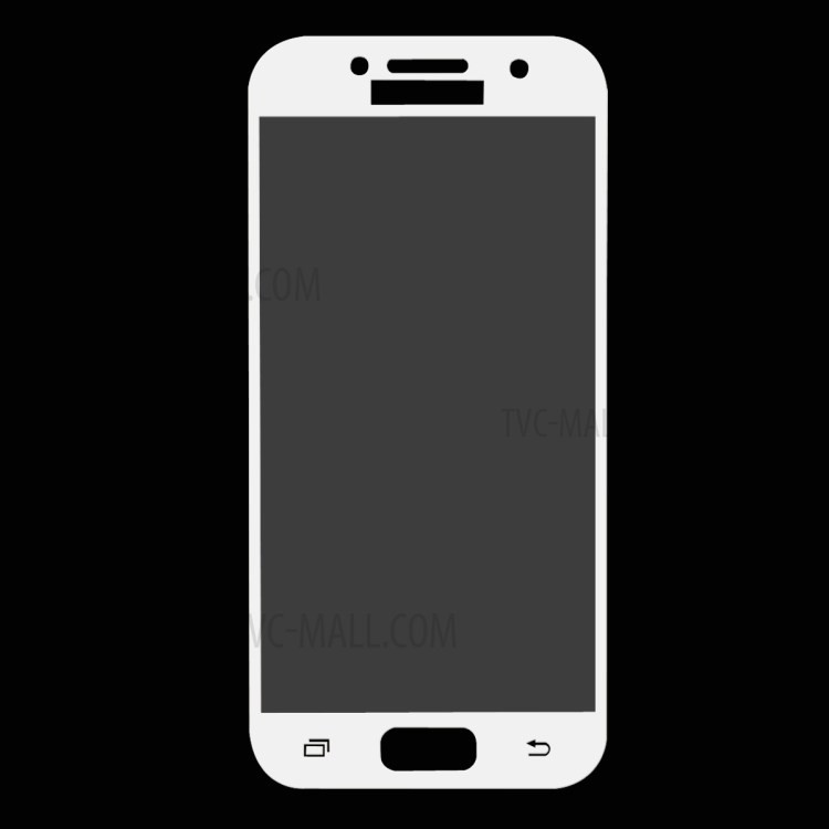 Стекло дисплея для Samsung A720F (A7 2017) (белый)