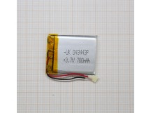 АКБ универсальная 43443мм 3.7v 700mAh