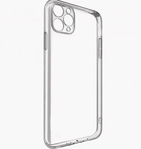 Силикон для Apl IPh 12 PRO, Clear Case, с защитой камеры, прозрачный