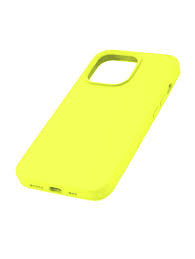Накладка для Apl IPh 11, SILICONE COVER Soft-touch, закрытый по периметру, лимонный