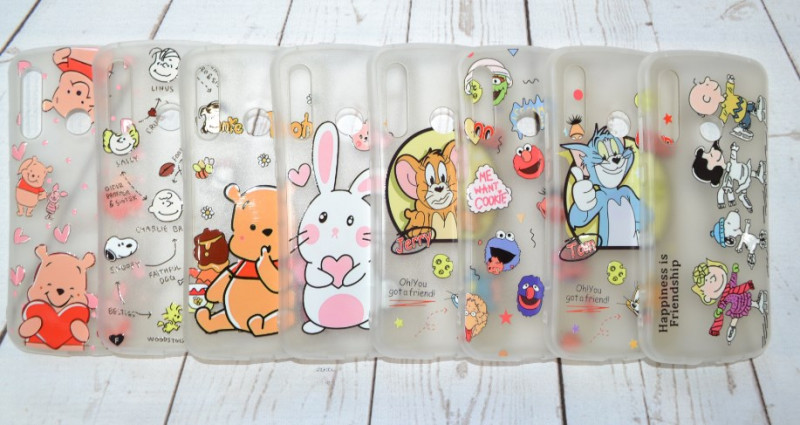 Накладка для SAMSUNG A21 (A215), рисунки  в ассортименте 2