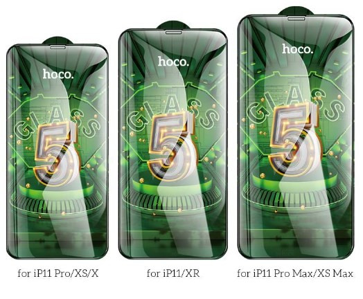 Защитное стекло для ApL iph XR 11 HOCO G12, 5D