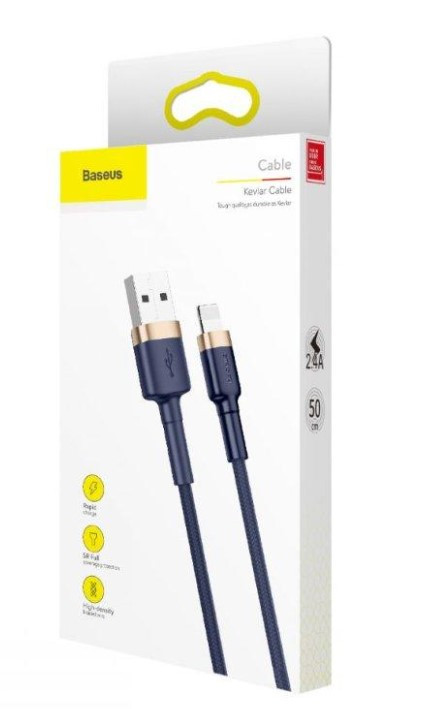 USB кабель для Lightning Baseus, 1,5A, 2м, CALKLF-CV3