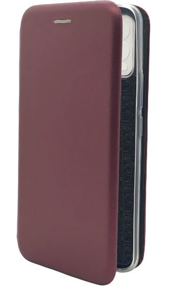 Чехол-книга для HUAWEI Mate 20 lite, Fashion Case, с магнитом, бордовый