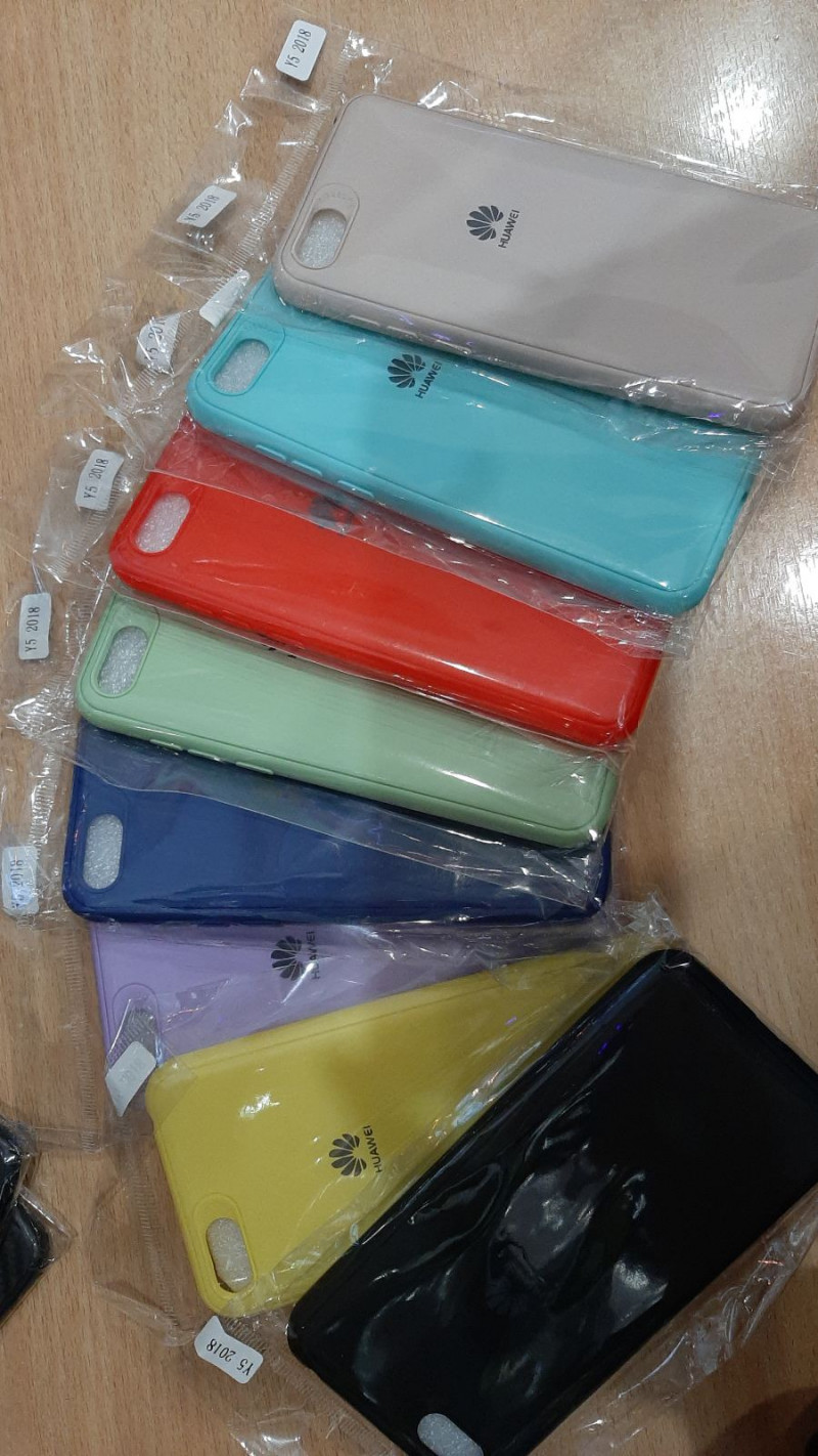 Силикон для HUAWEI Honor 8A Y6 2019 8A PRO Y6S, с логотипом, желтый