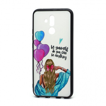 Накладка для Huawei Honor P Smart 2019/Honor 10 Lite, СП, Девушка с шариками